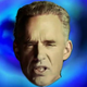 A floating Jordan Peterson head spouts nonsense in front of a Crash Bandicoot warp wormhole.